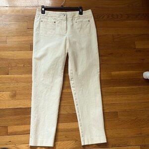 Holland Ave cream color  Pants size 10